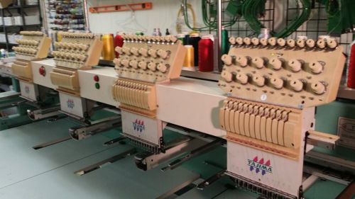 Tajima Commercial 4 head Embroidery Machine - TMFX-C1204