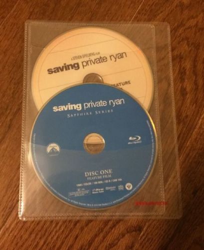 Atlantic DVD CD Sleeves Plastic Clear Set Of 25