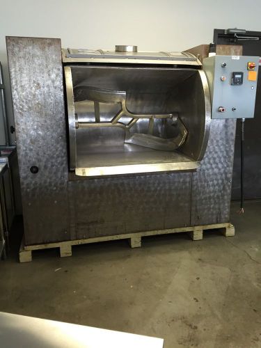 Barrel dough mixer with sigma arm for sale