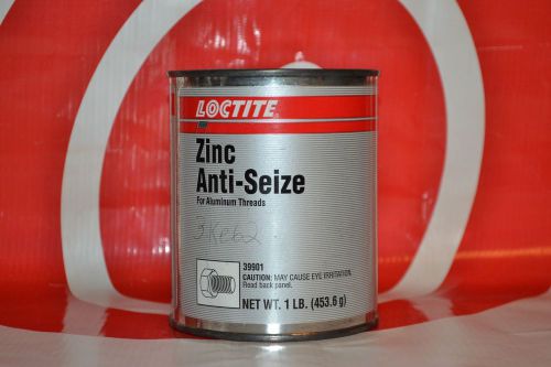 **NEW** LOCTITE ZINC Anti-Seize  1 LB Pound Can  39901