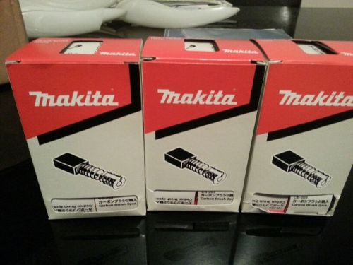 PACK OF 3 SET OF 10 PZ BRUSHES MAKITA CB-203 ORIGINAL