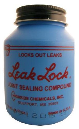 HS10004 Leak Lock Joint Sealing Compound 4 ounce brush top jar Highside 10004