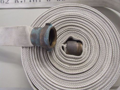 USED..1 1/2&#034; Fire Thread...75&#039; single jacket hose...as pictured...