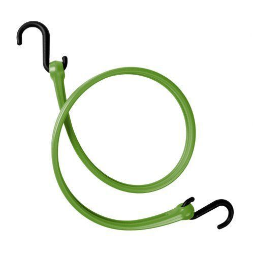 The Perfect Bungee 31-Inch Easy Stretch Strap with Nylon S-Hooks, JD Green