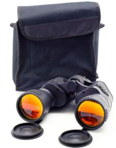 SE Black 30 x 50 Binoculars with Compass &amp; Carrying Case NEW