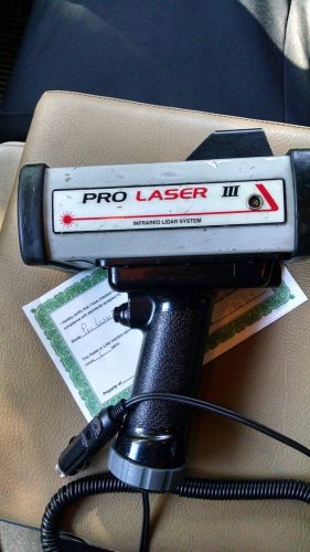Kustom Signals Pro Laser III Lidar