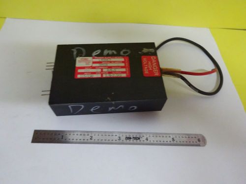 HeNe HIGH VOLTAGE POWER SUPPLY for LASER OPTICS AS IS BIN#W4-65