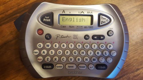 Brother p-touch pt-70 handheld label maker w/ white tape m-k231 for sale