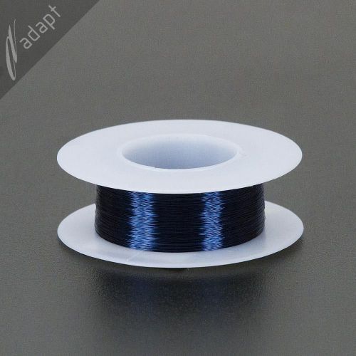 Magnet Wire, Enamelled Copper, Blue, 36 AWG (gauge), 130C, ~1/16 lb, 775&#039;, TPN