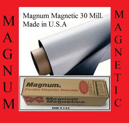 MAGNUM MAGNETIC ®  30 MIL. 24&#034;  X 25 FEET CARS VAN TRUCKS OK STRONG