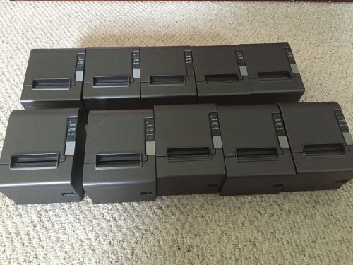 Lot (10) TESTED 100% Epson TM-T88IV With RS232/Serial Interface Printers Only