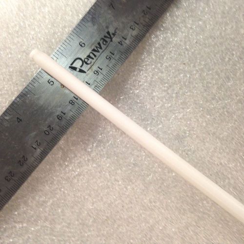 Teflon ptfe rod stock ( 9/32 in dia x 8 1/2 in ) .281&#034; x 8.5&#034;, 1pc