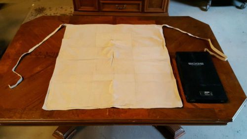 Pigskin leather apron by sagaform 36x33
