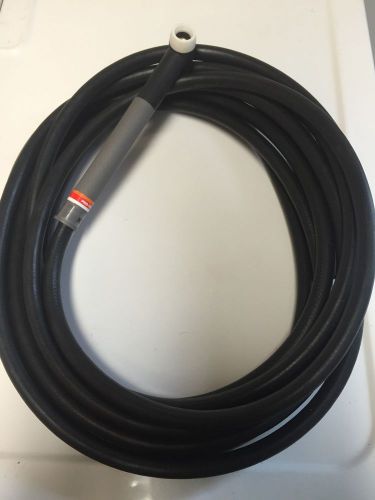 25&#039; lincoln pta 17 magnum flex head tig torch assembly rubber 150 amp aircooled for sale
