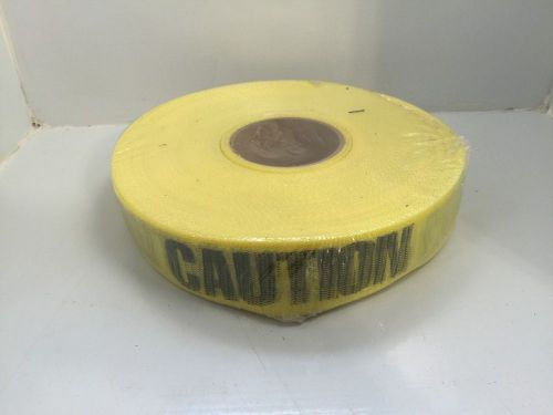 200&#039; Roll 2&#034; Woven CAUTION / CUIDADO Safety Barricade Tape,  200ft x 2 In