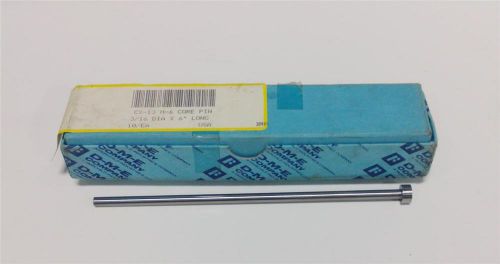 D-M-E CO. BOX OF 10 3/16&#034; DIA X 6&#034; LONG HIGH HARDNESS CORE PINS CX-13 M-6 NIB