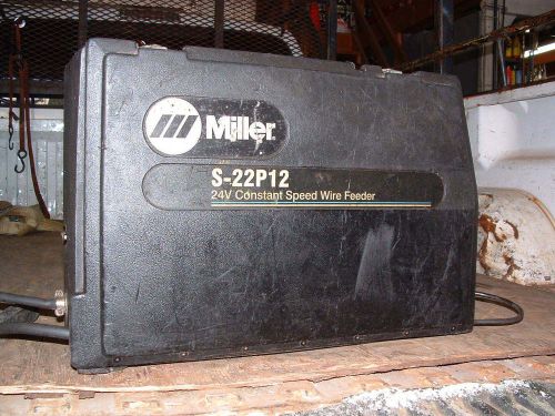Miller s-22p12 24v suitcase constant speed mig wire feed welder for sale