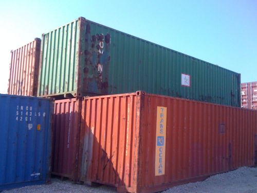 40&#039;  shipping/storage containers - steel- weatherproof - nashville,tn for sale