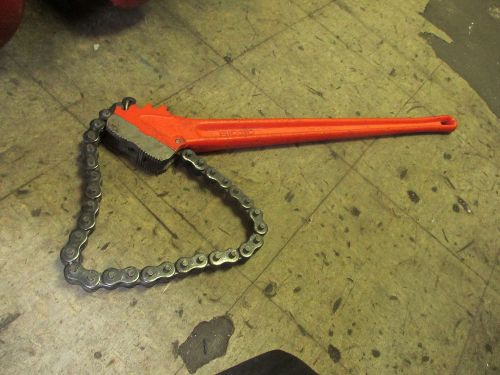 Ridgid 36&#034; chain wrench  5&#034; pipe capacity - new - for sale