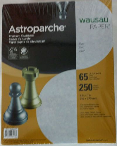 Wausau Paper ~ Astroparche 65LB ~ 250 Sheets ~ 8.5 x 11 in