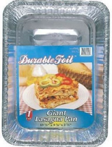 Durable Aluminum Foil Giant Lasagna Pan - 1 Ct Case Pack of 12