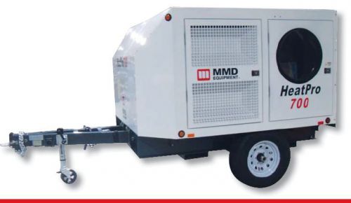 New 2015 MMD HP700 Towable Single Axle Indirect Fired Heater w/Gen Set # HP700