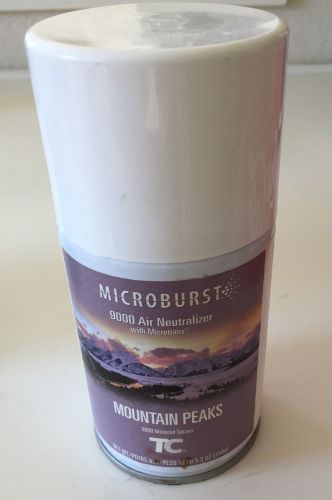 Microburst Mountain Peaks Air Neutralizer -Touchfree Concepts Auto Air Freshener