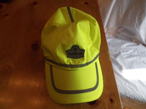 Glowear Hat by Ergodyne,Safety Reflective Gear Hat,Hi-Vis Vented Baseball Cap,
