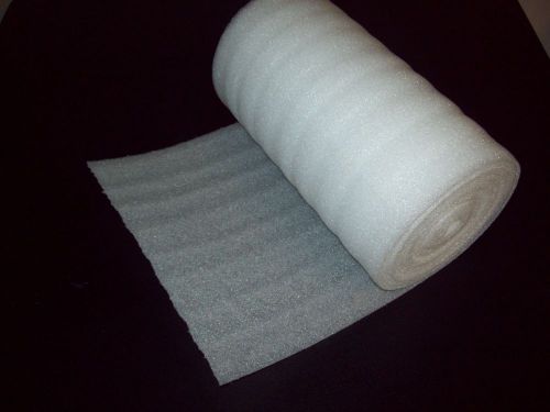 50 Foot Foam Roll! 1/16&#034; Thick/12&#034; Wide! Perforated Every 12&#034; Foam Wrap!