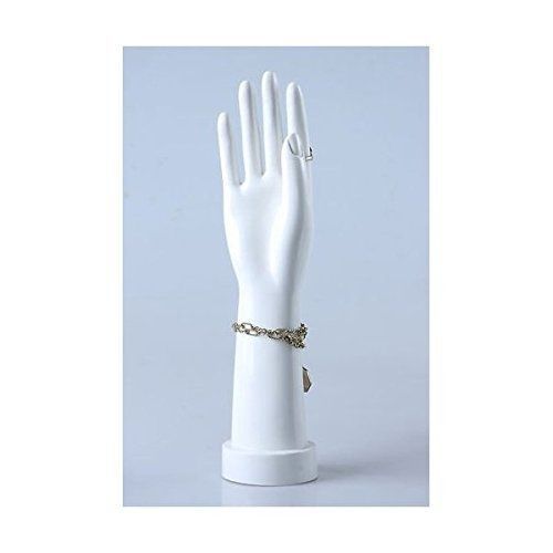 Free Standing Fiberglass Realistic Female Mannequin Right Hand Jewelry Display