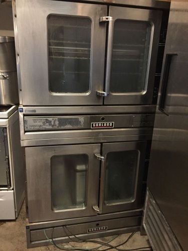Garland Double Stack Convection Oven Bakery Depth Commercial NSF