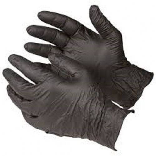 Armor Forensics Black Powder Free Xlarge Nitrile Gloves 1257591