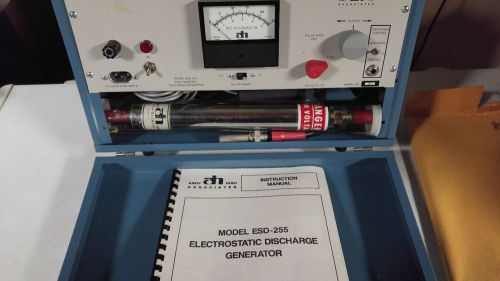 Andy HISH ESD 255 Electrostatic Discharge Generator W/ Probe &amp; Original Manual