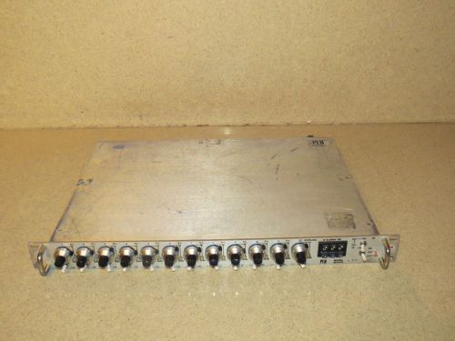 PIEZOELECTRIC PCB 483A10 12 CHANNEL POWER SUPPLY / AMPLIFIER (C)