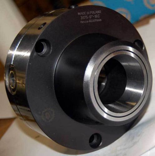 Bison-bial 6&#034; precision 16c  steel body collet chuck-.0004&#034; tir,6000 rpm for sale