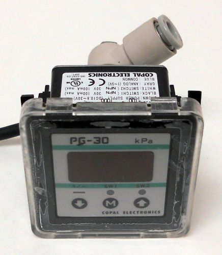 COPAL ELECTRONICS PG-30-103R-N -100~1000 kPa DIGITAL DISPLAY PRESSURE GAUGE