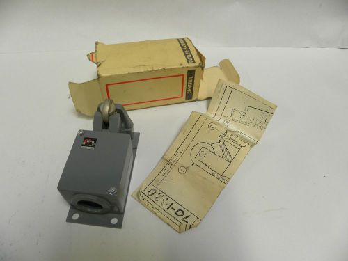 Vintage NOS Cutler-Hammer No. 10316H10D Limit Switch (A15)