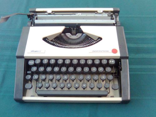Vintage Olivetti-University typewriter