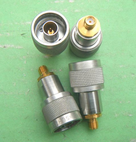 1pcs HUPER SUHNER 33_N-SMA-50-51 N to SMA Adapter Connector DC-18GHz #C0A9