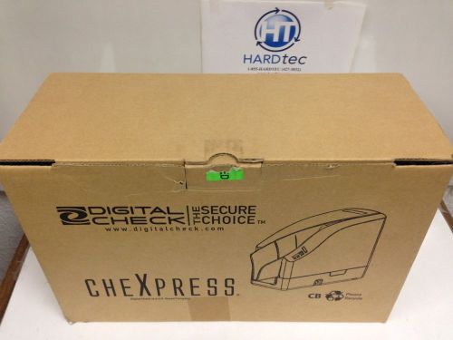 Digital Check ChexPress CX30 Check Scanner w/ PS, USB Cable 152000-02