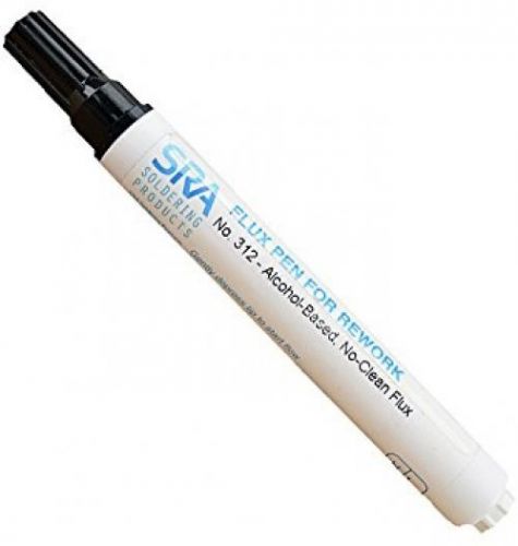 Sra #312 soldering flux pen low-solids, no-clean 10ml - refillable for sale