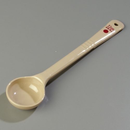 Carlisle Measure Misers 1-1/2 oz. Solid Spoon - 435806 - Lot of 12 each