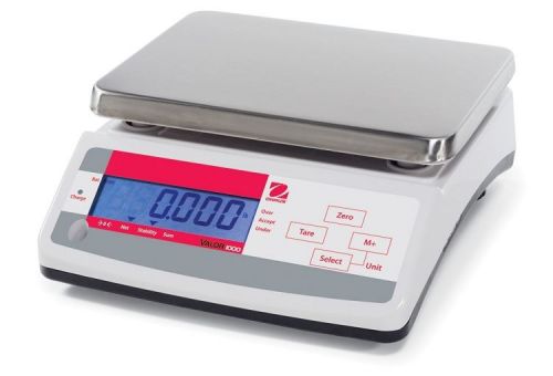 OHAUS Valor® 1000 Compact Bench Scales V11P3T AM, 6.6 x .001 lb (83998172) DD