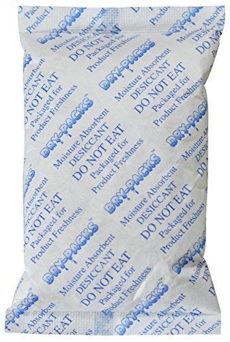 Dry-packs 112gm tyvek silica gel packet, pack of 12 for sale
