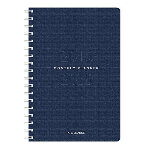 At-A-Glance AT-A-GLANCE Monthly Planner, Collection, Academic Year, 2015-2016,