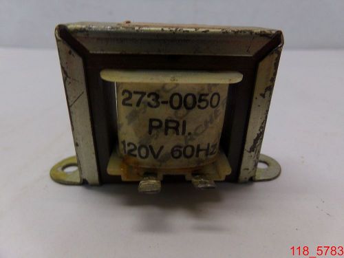 NOS Archer 273-0050 Power Transformer 120V 60 Hz Sec 6.3V 1.2A