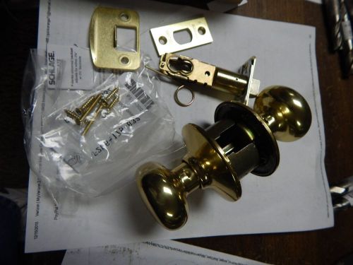 Schlage # f40 ply 605 privacy locking latch unit # 2 for sale