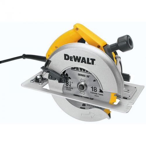 8-1/4 in. circular saw with brake and rear pivot depth of cut adjustment for sale