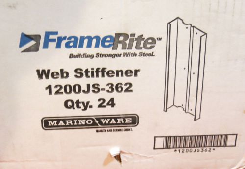 Metal Steel Frame Web Stiffeners FrameRite Drywall Stud marine ware 12JS-362