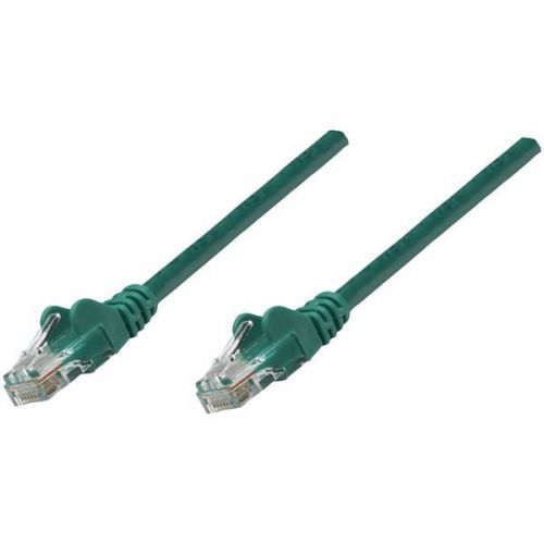 Intellinet 325912 CAT-5E UTP Patch Cable - 1.5ft - Green